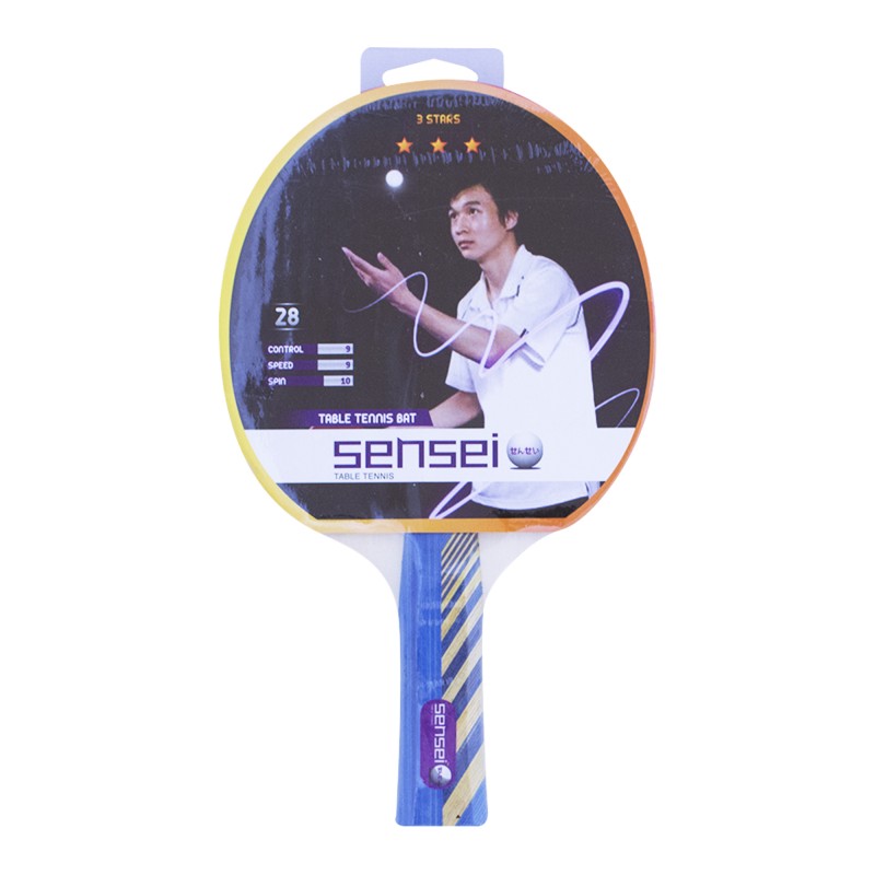 PALETA PING PONG SENSEI 3 STAR