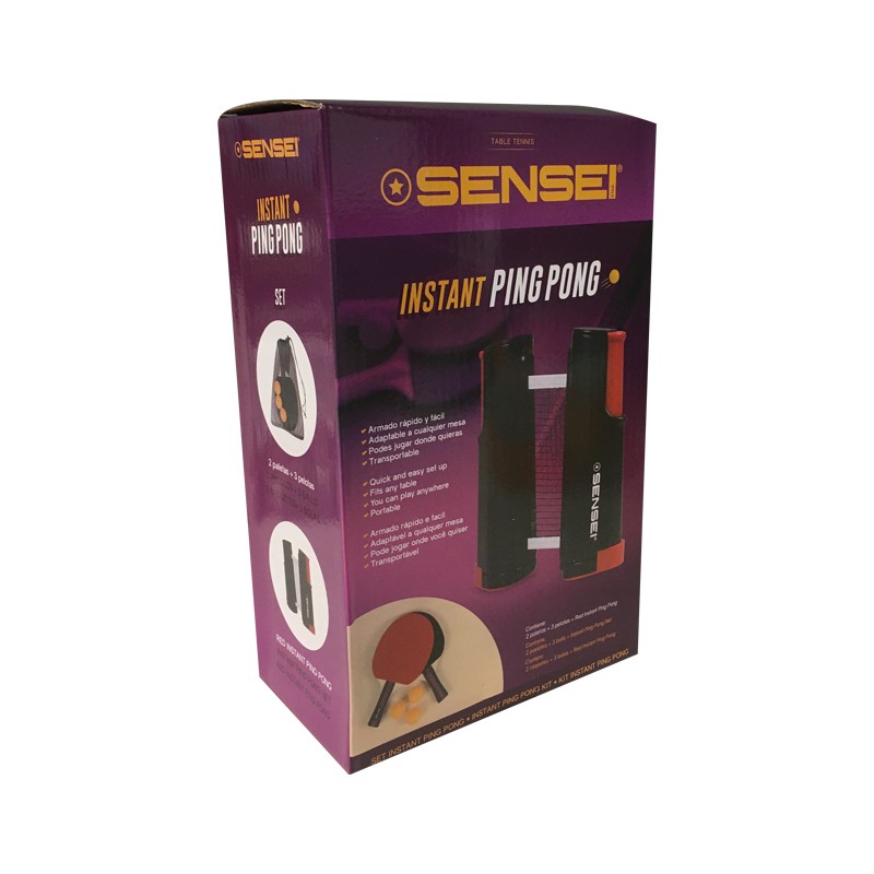 SET PING PONG SENSEI 2 PA+3 PE+RED INSTANTANEA