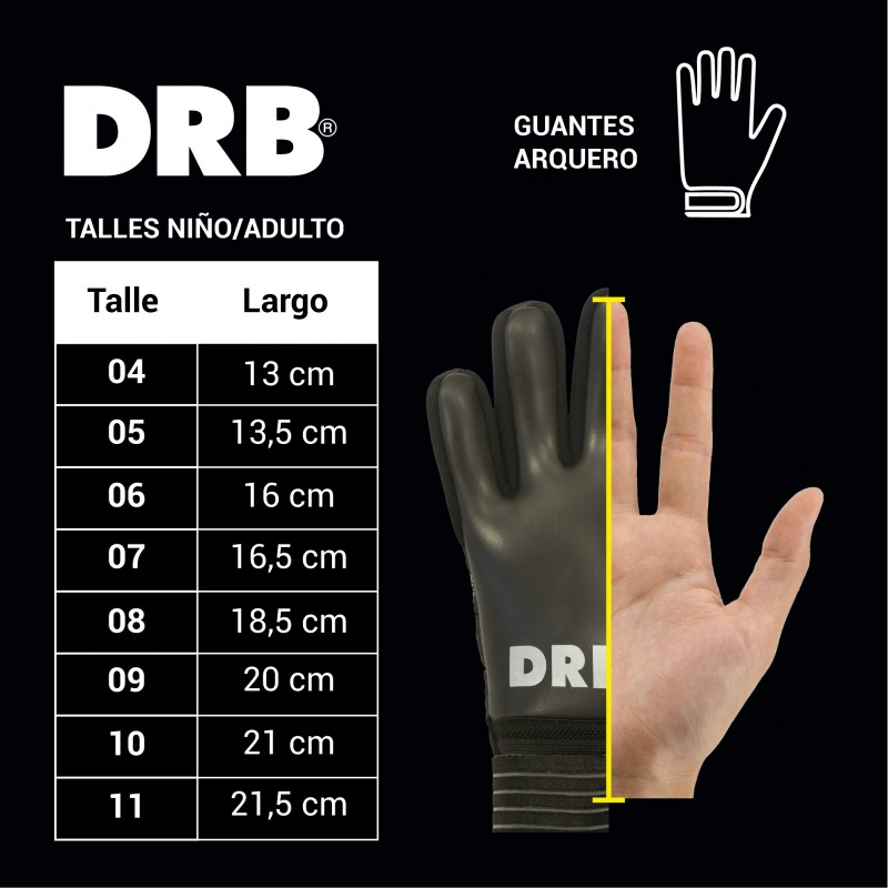 GUANTE ARQUERO DRB ROYAL 20