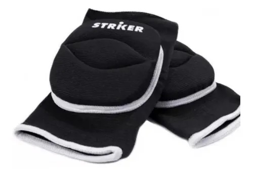 RODILLERA DE VOLEY STRIKER ACOLCHADA NEGRA