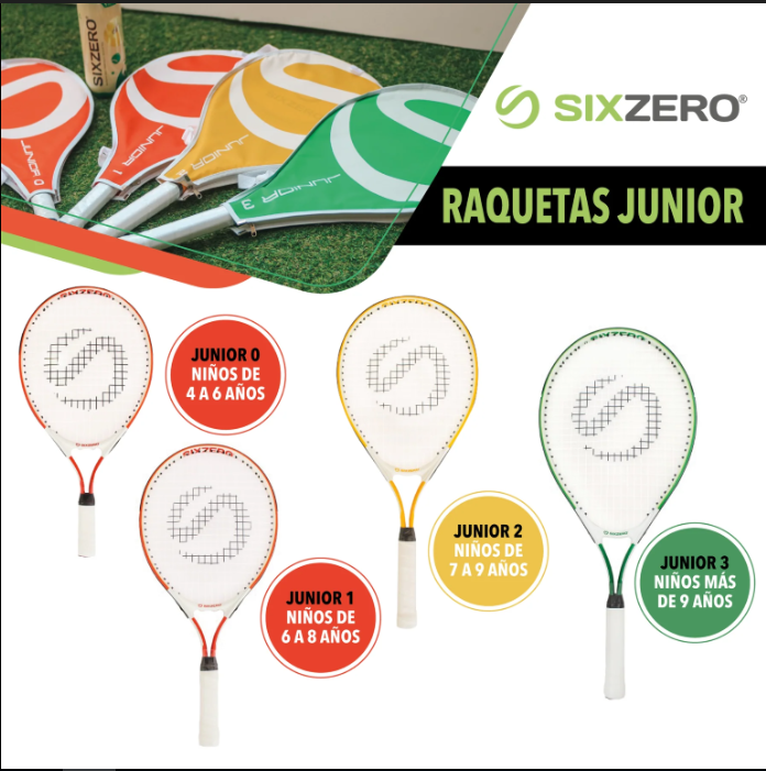RAQUETA DE TENIS SIXZERO JUNIOR