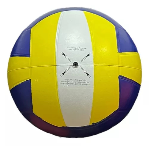 PELOTA DE VOLEY STRIKER CAUCHO TRICOLOR