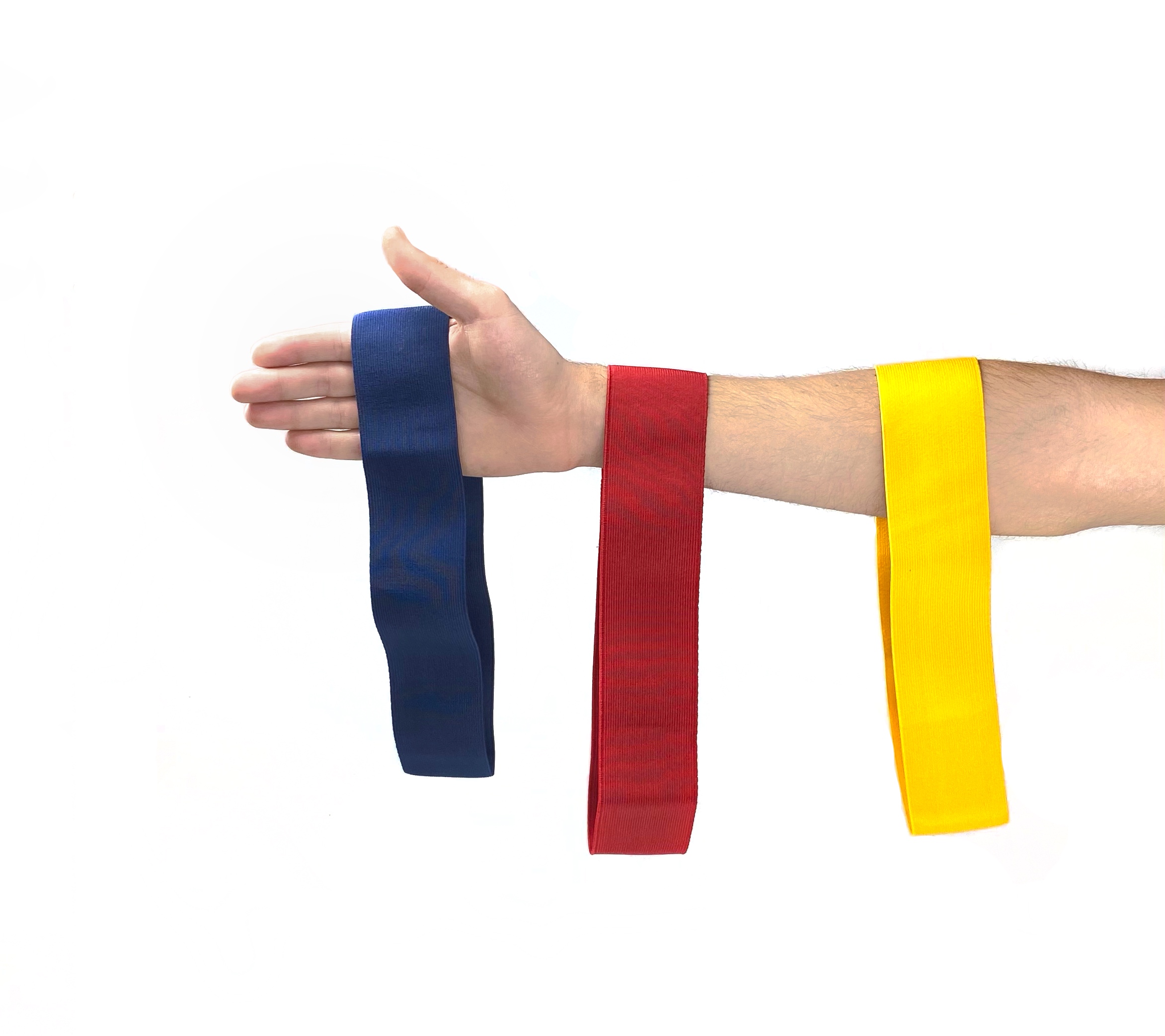 SET BANDAS DE TELA CIRCULARES (3 TENSIONES)