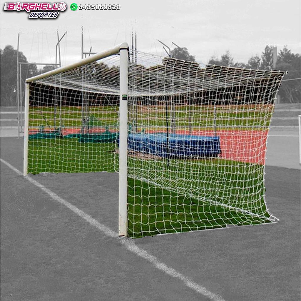 RED PARA ARCO DE FUTBOL 7,30mtr x 2,45mtr x 1mtr CAJON CORTO POR UNIDAD