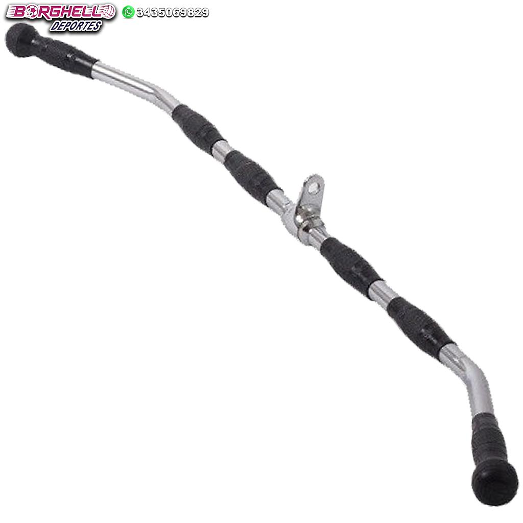 BARRA  DORSALERA PARA MAQUINA DE GIMNASIO FUNDICION