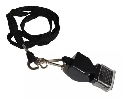 [ADSI002R] Silbato CMG Classic Negro C/Collarin