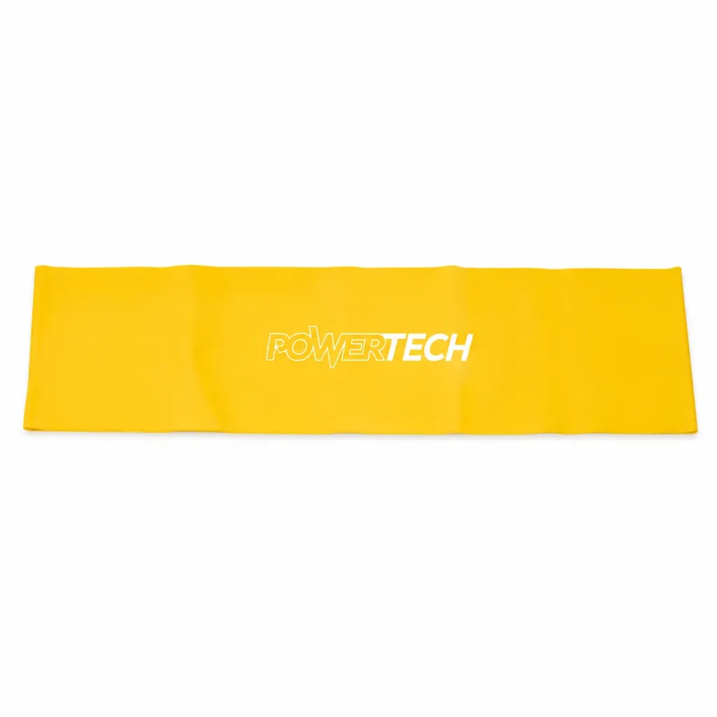 [TPE40MM] Banda Circular de Latex 30x8 cm Power Tech (Baja - Amarilla)