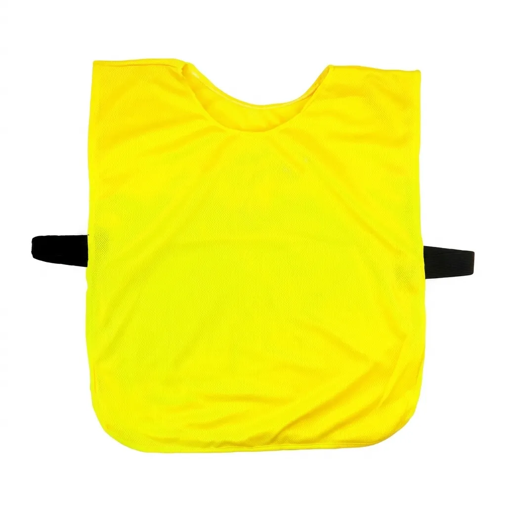 [ADPJ002A] Pechera de Entrenamiento C/Elastico PACK x 10u. (Adulto, Amarillo)