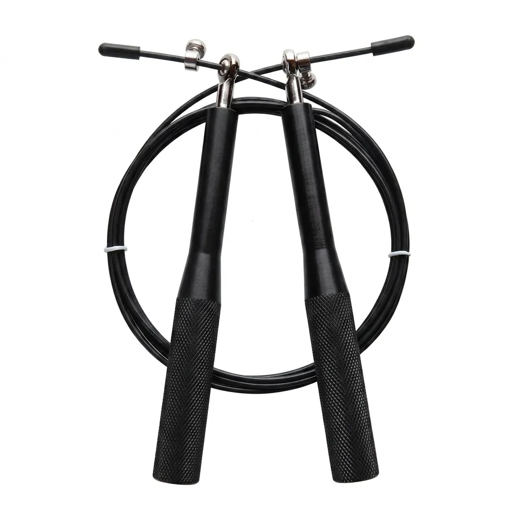 Soga de Salto Power Tech Cable de Acero Profesional