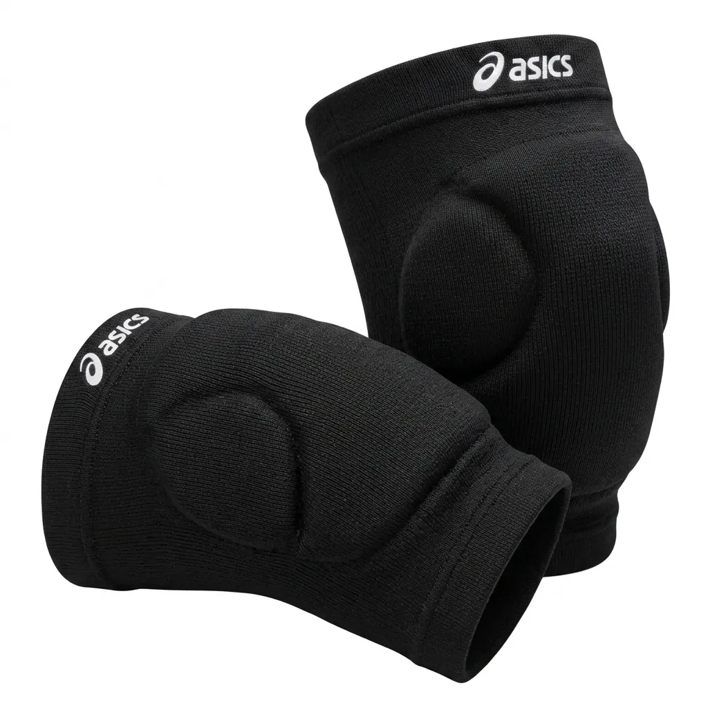 Rodillera de Voley Asics (S, Negro)