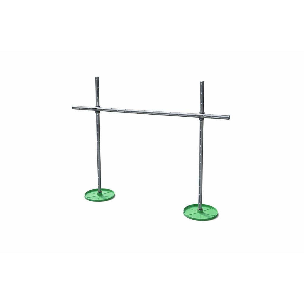 VALLA DE PVC REGULABLE 1MTR COMPLETA