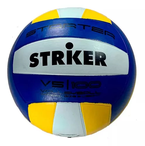 PELOTA DE VOLEY STRIKER CAUCHO TRICOLOR